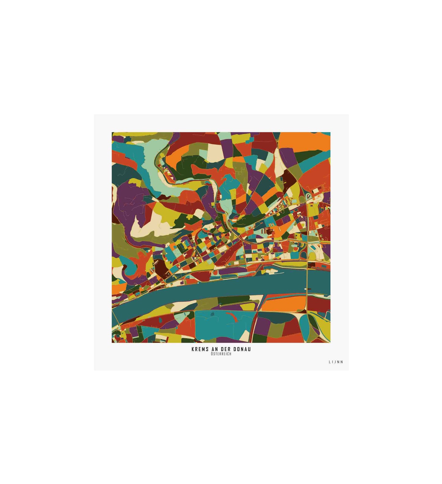 Krems an der Donau - Map