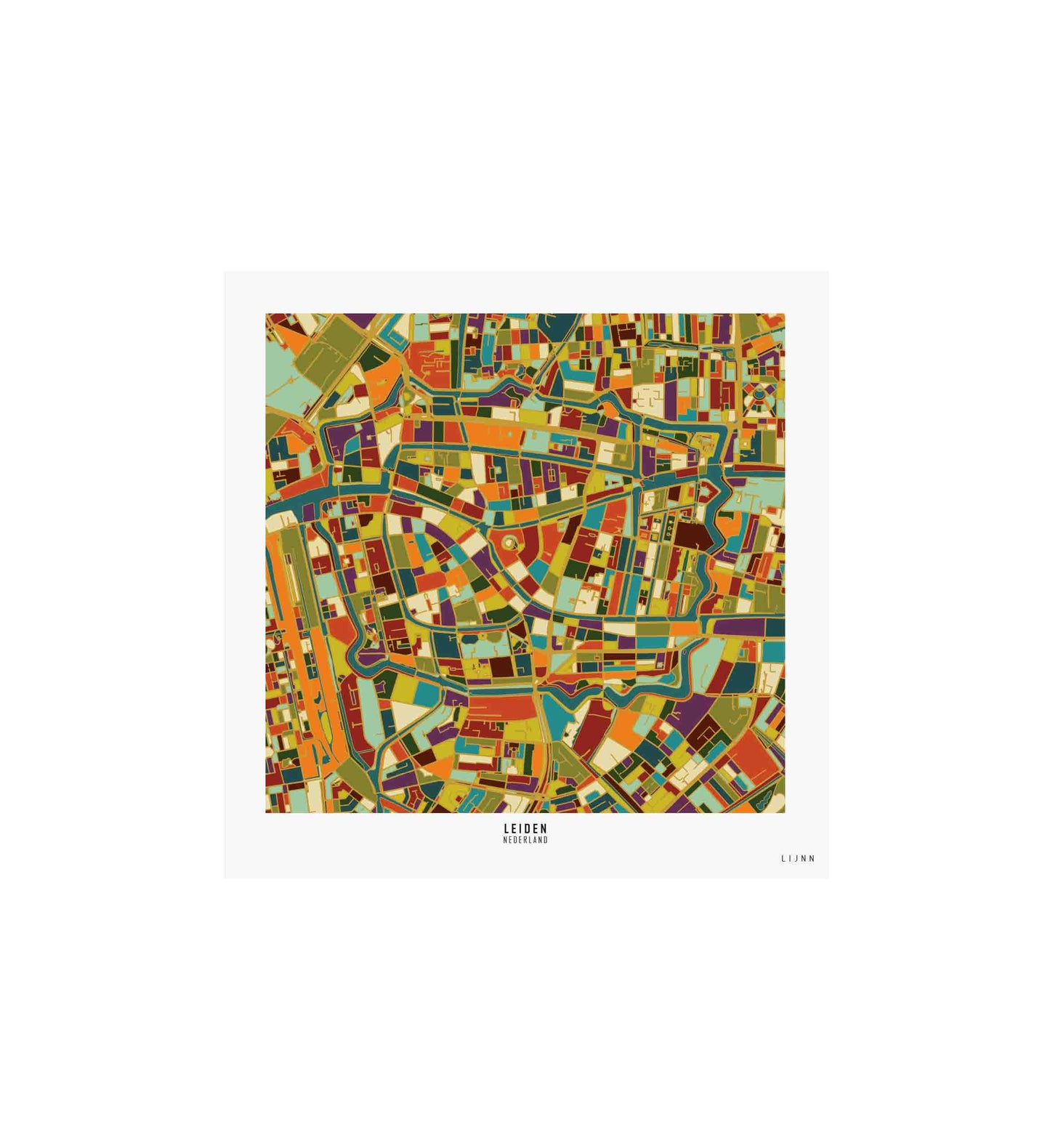 Leiden - City Map