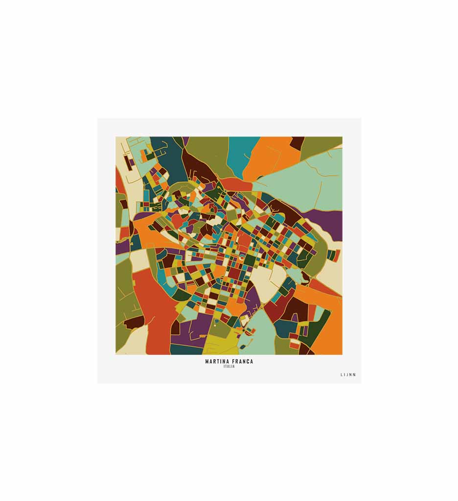Martina Franca - Map