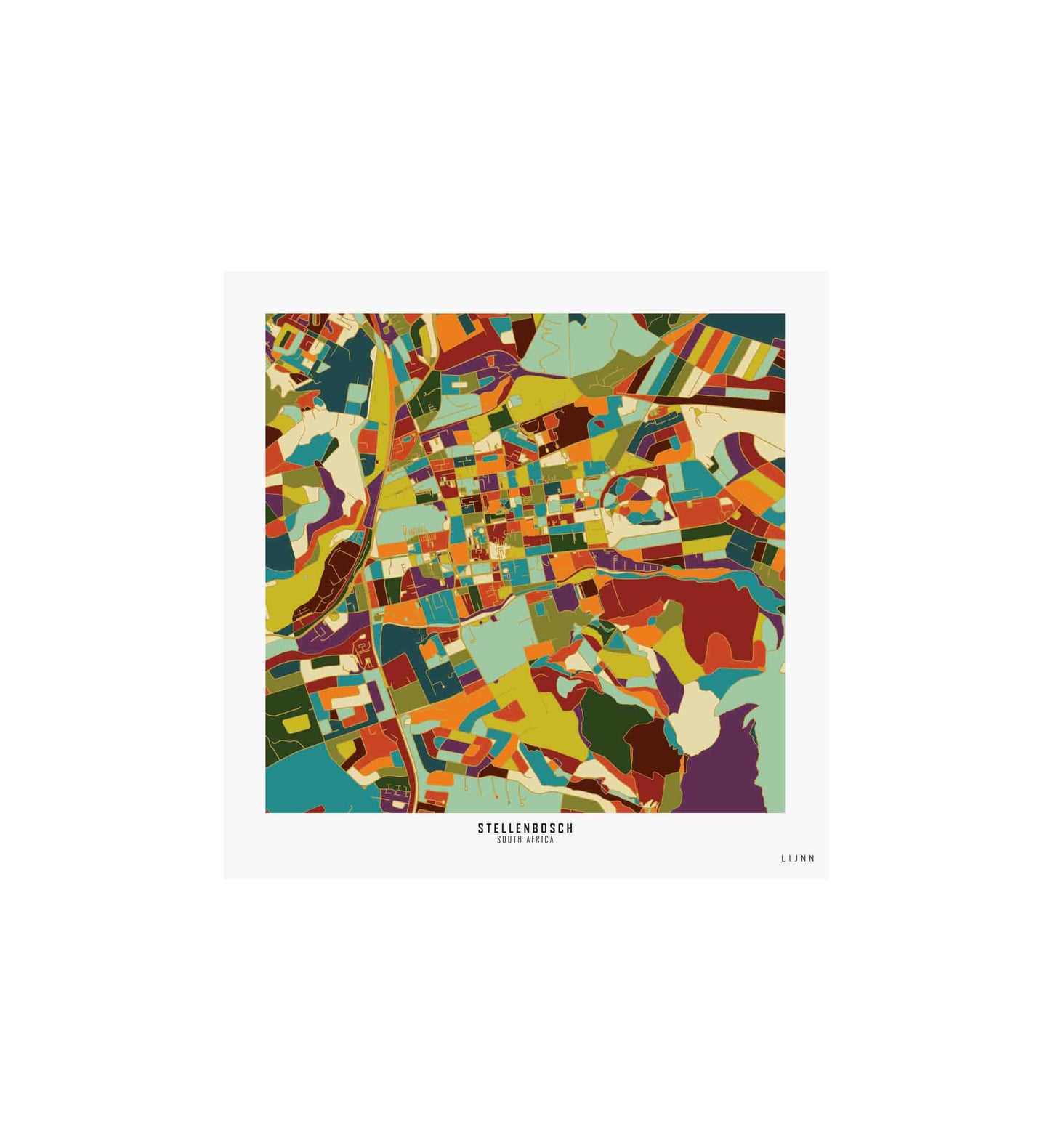 Stellenbosch - Map
