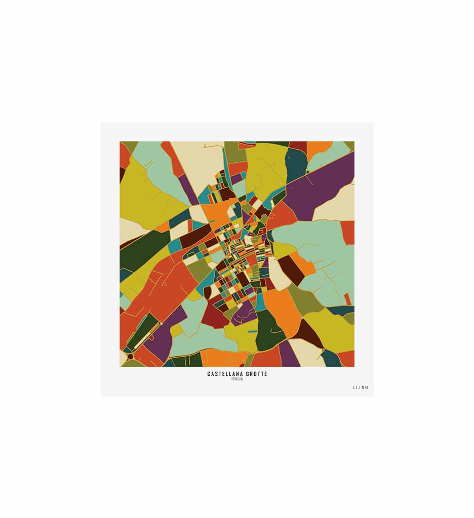 Castellana Grotte - Map